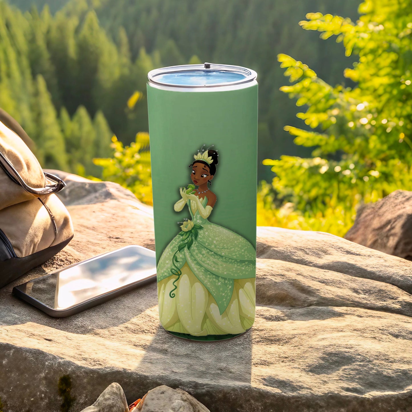 Princess Character Theme Tumbler for Outdoor Adventures