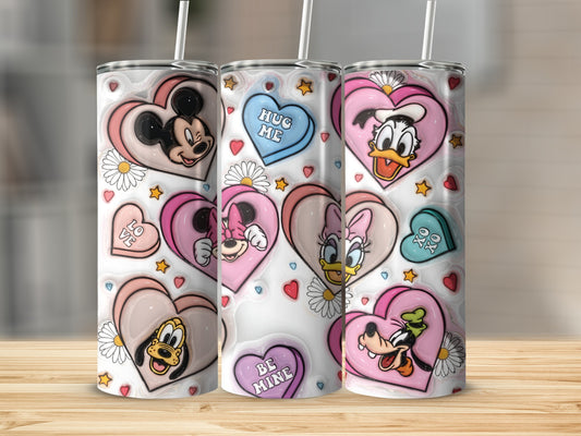Valentine's Day Cartoon Character Design Tumbler