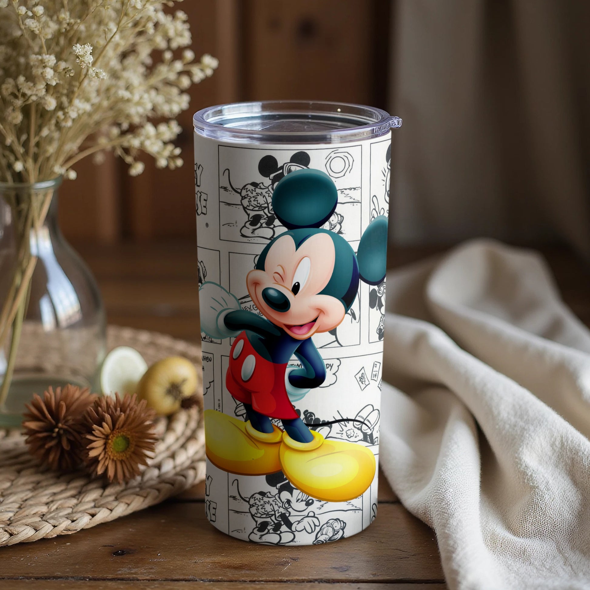 Classic Cartoon Character Insulated Tumbler Cup
