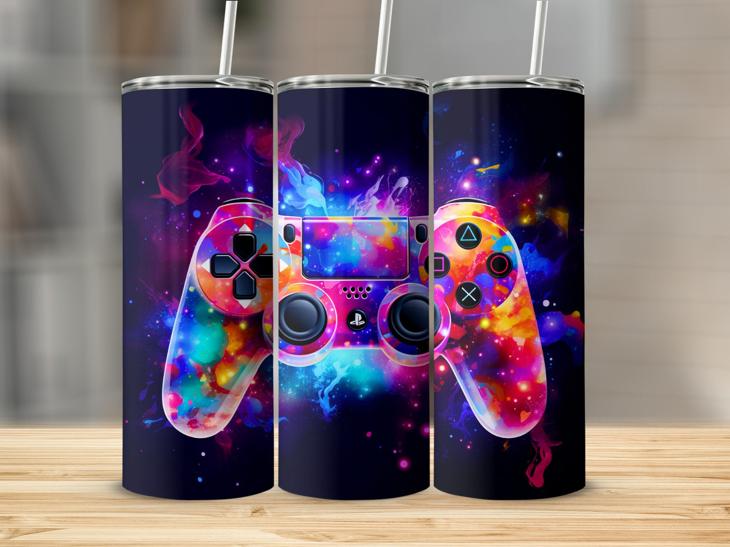 Colorful Gaming Controller Design Tumbler product