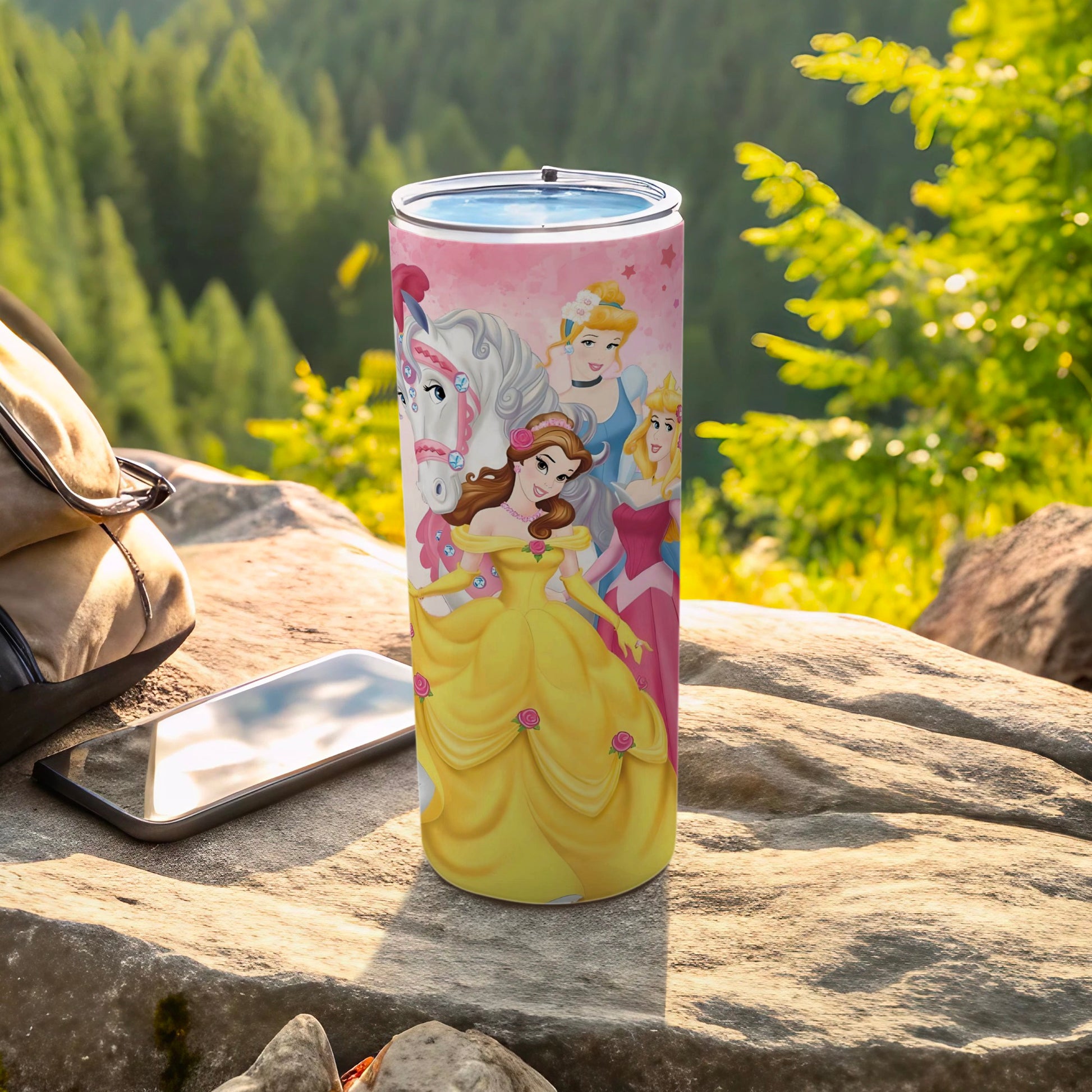 Disney Princesses Insulated Travel Tumbler Cup Flask