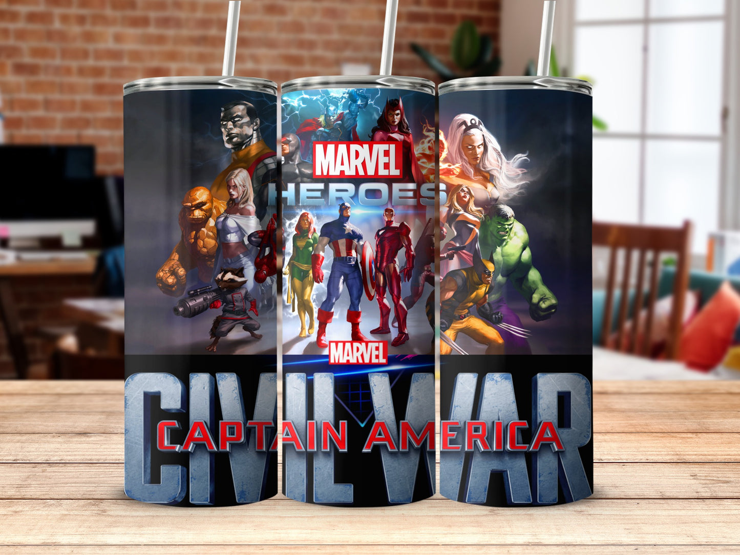 Marvel Heroes Civil War Captain America Tumbler product type