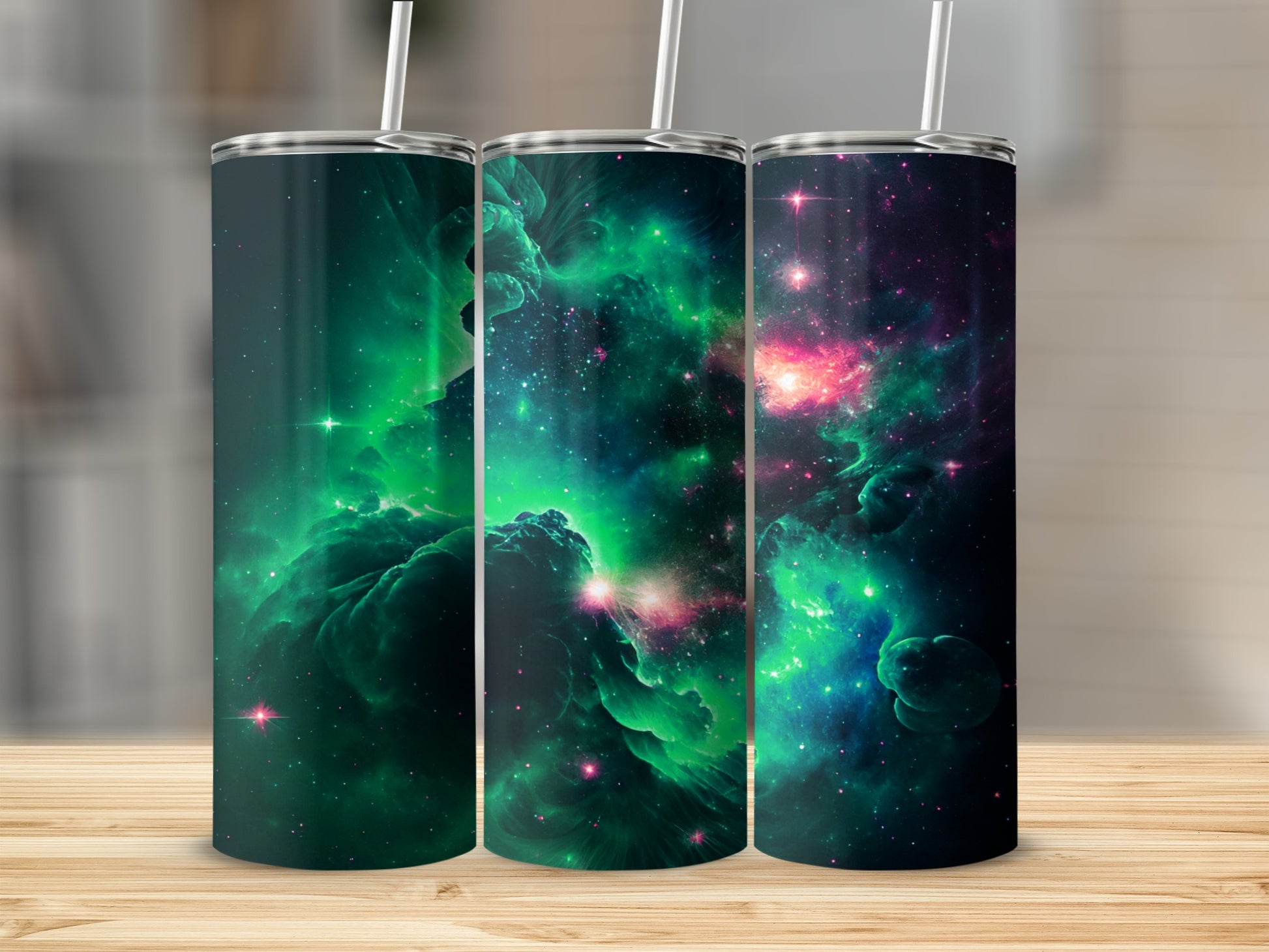 Stunning Cosmic Nebula Design Insulated Tumbler Product