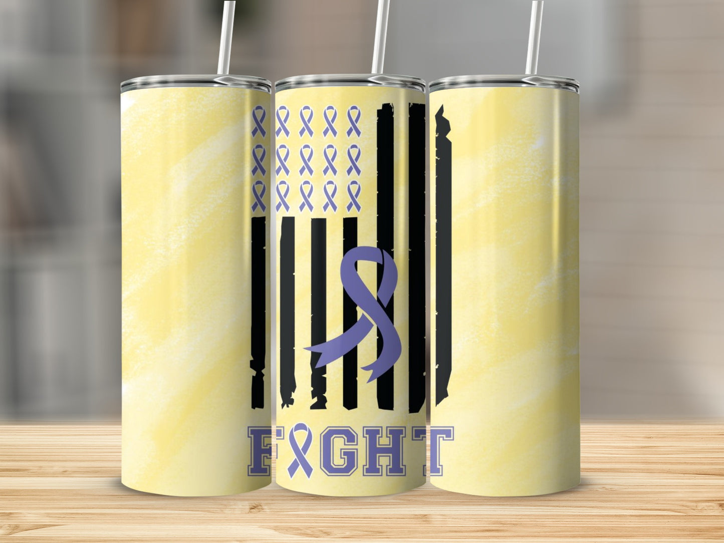 Pancreatic Cancer Fight Awareness Tumblers