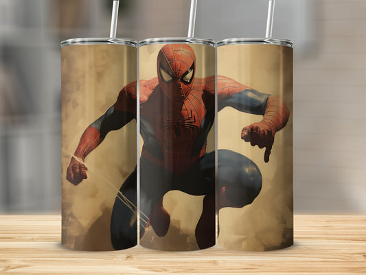 Spider-Man Action Pose Double-Walled Tumbler
