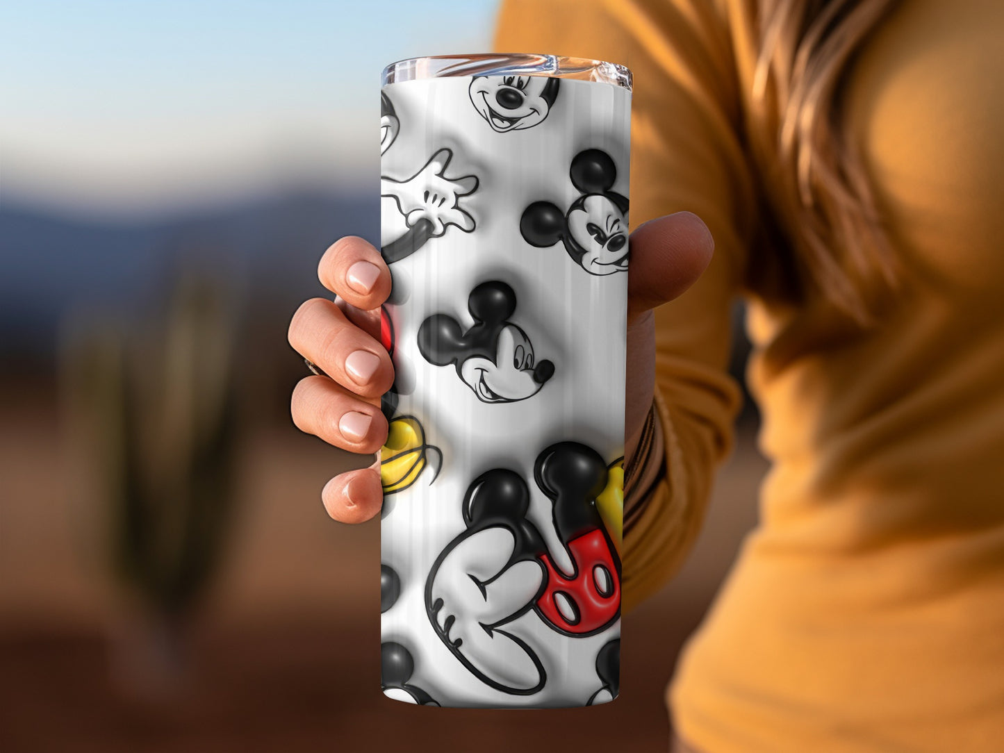 Classic Mickey Mouse Design Insulated Tumbler Product