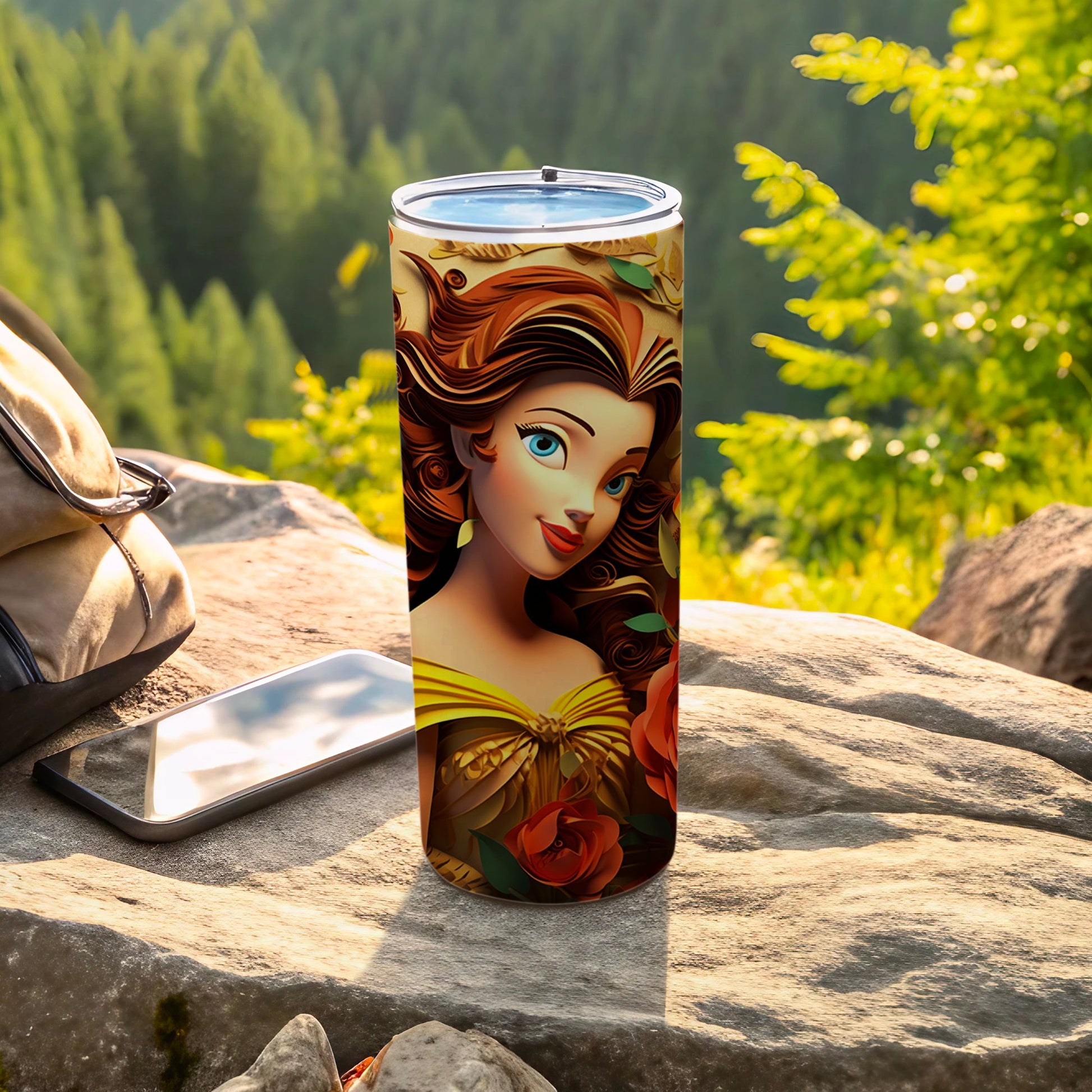 Enchanting Princess Design Insulated Tumbler