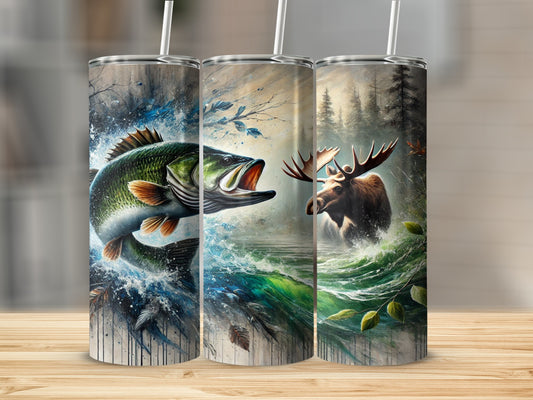 Wildlife Nature Themed Tumbler Product