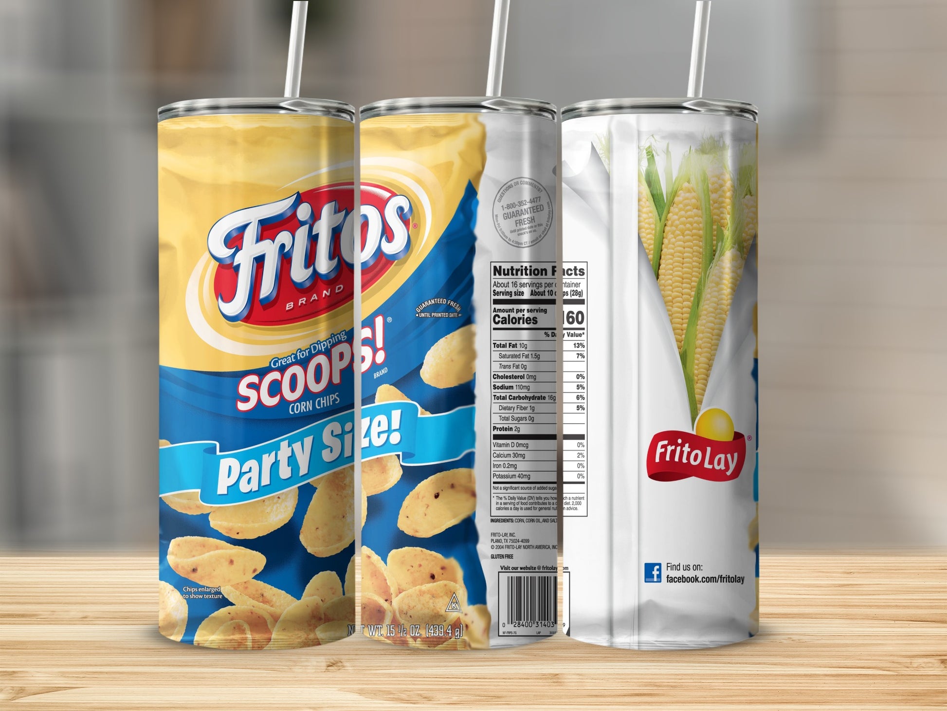 Fritos Scoops Party Size Corn Chips Great for Dipping product type