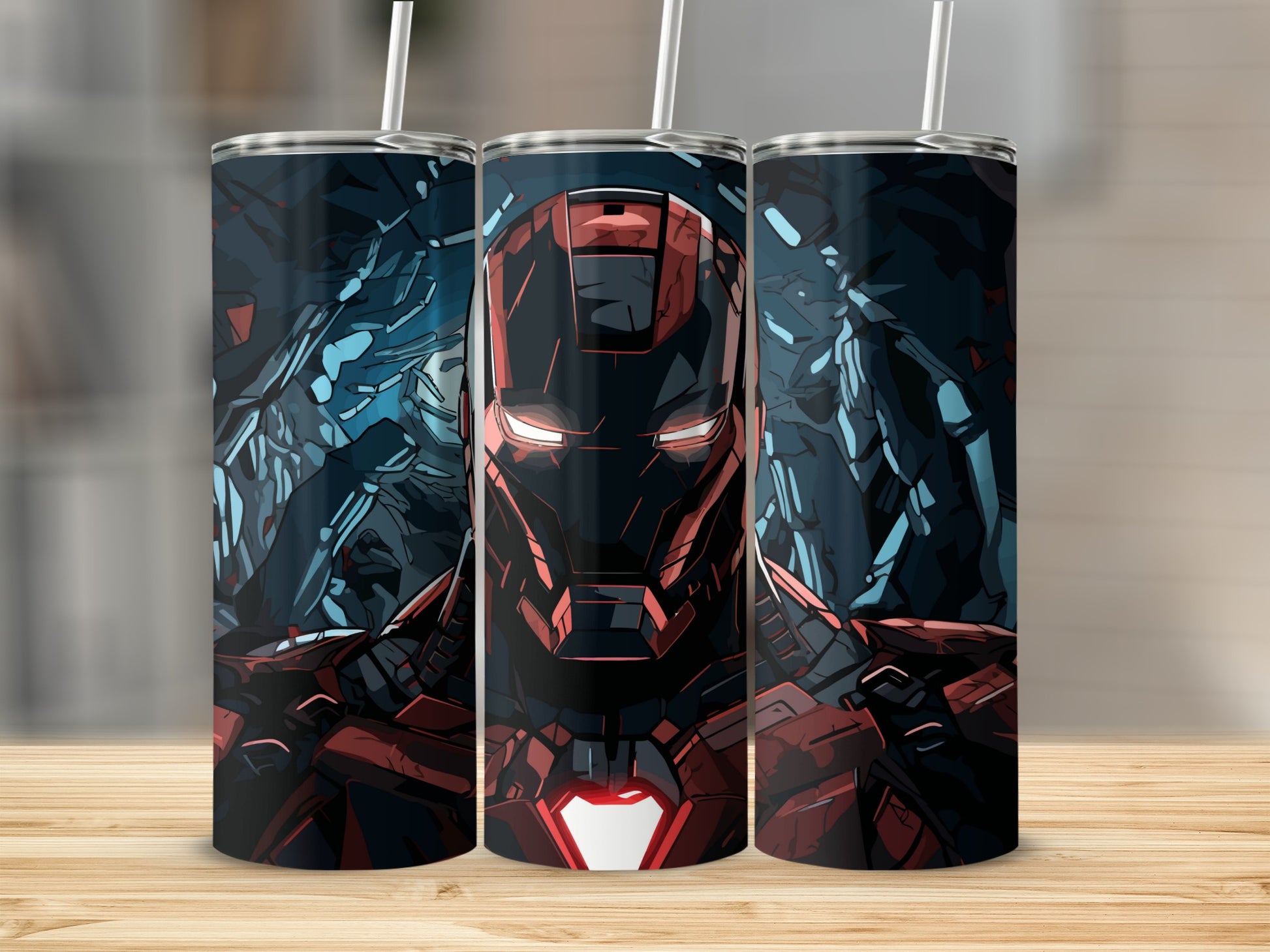 Hero Artwork Design Stainless Steel Tumbler Product