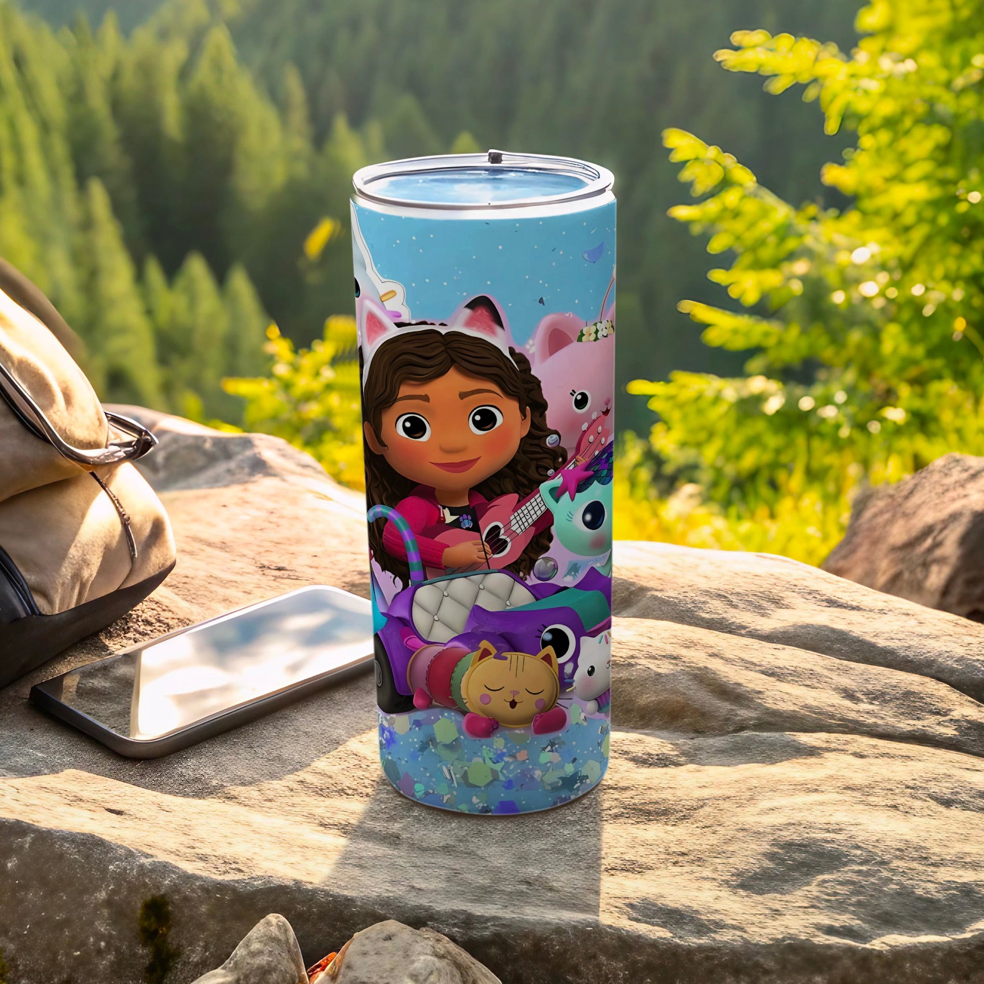 Colorful Character Illustration Insulated Tumbler