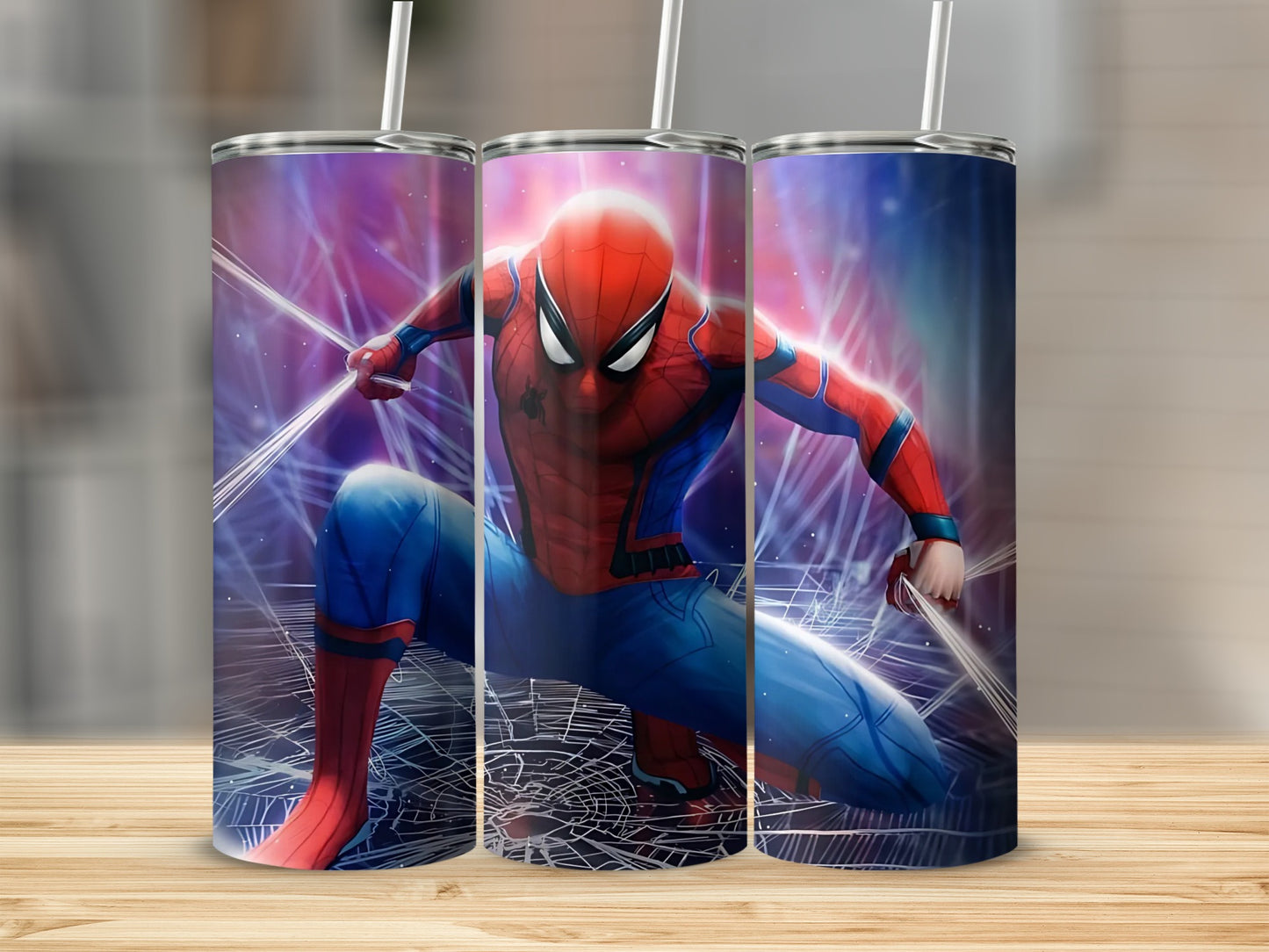 Spider-Man Action Graphic Insulated Tumbler Cup
