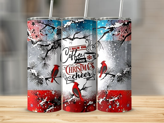 Festive Holiday Design Tumbler for Christmas Lovers