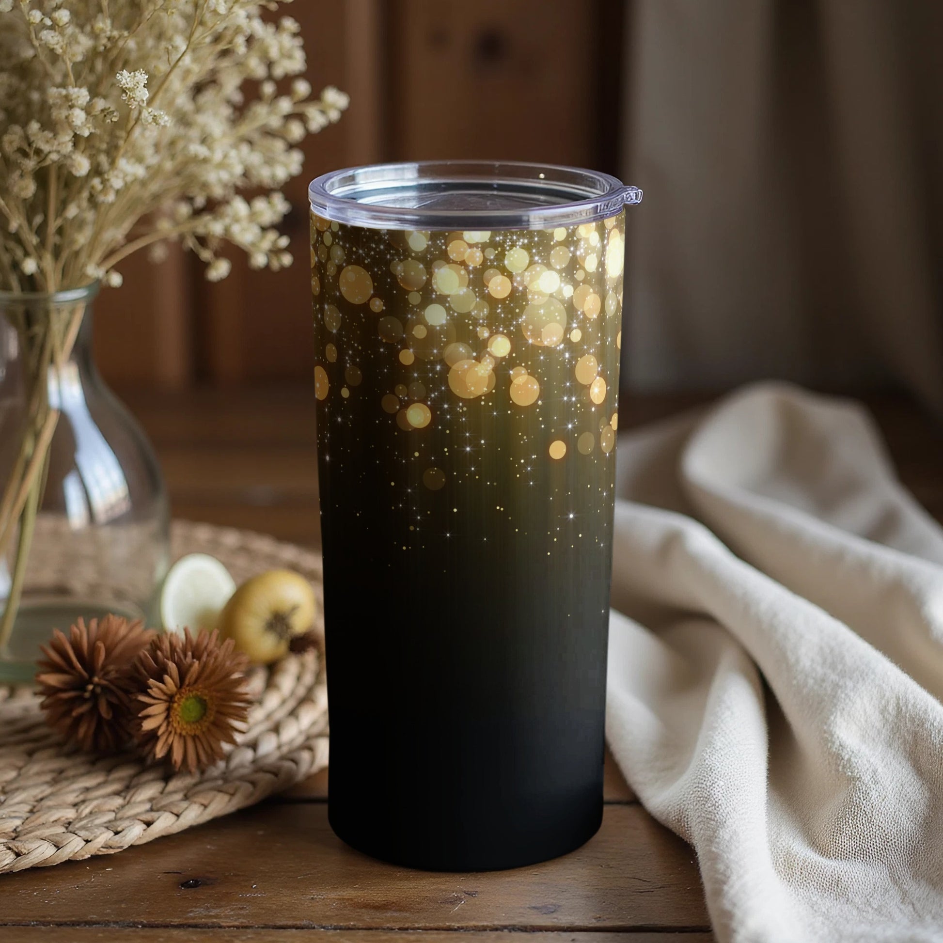 Elegant Gradient Sparkle Insulated Tumbler Product