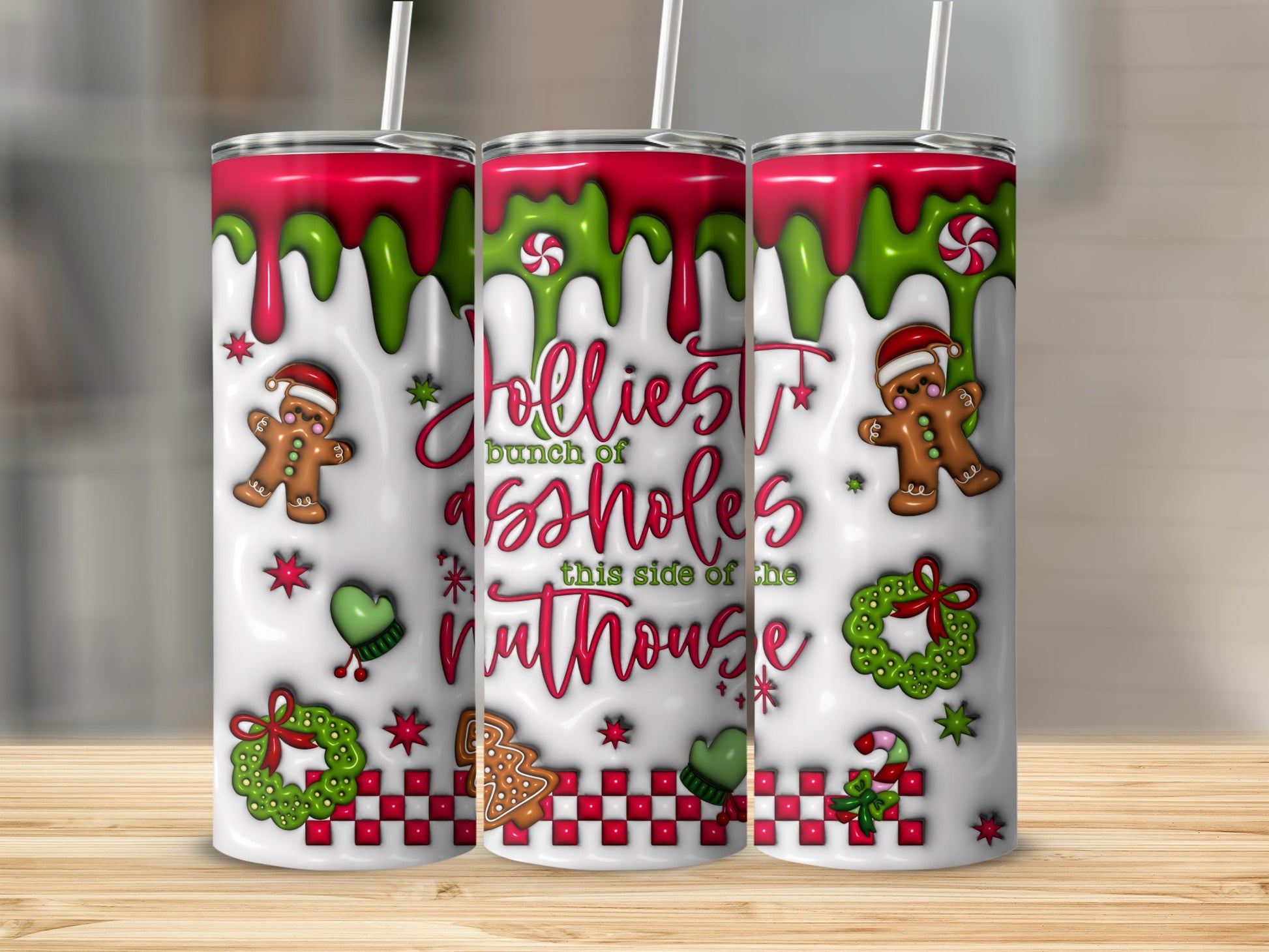 Jolliest Bunch of Assholes This Side of the Nuthouse Tumbler