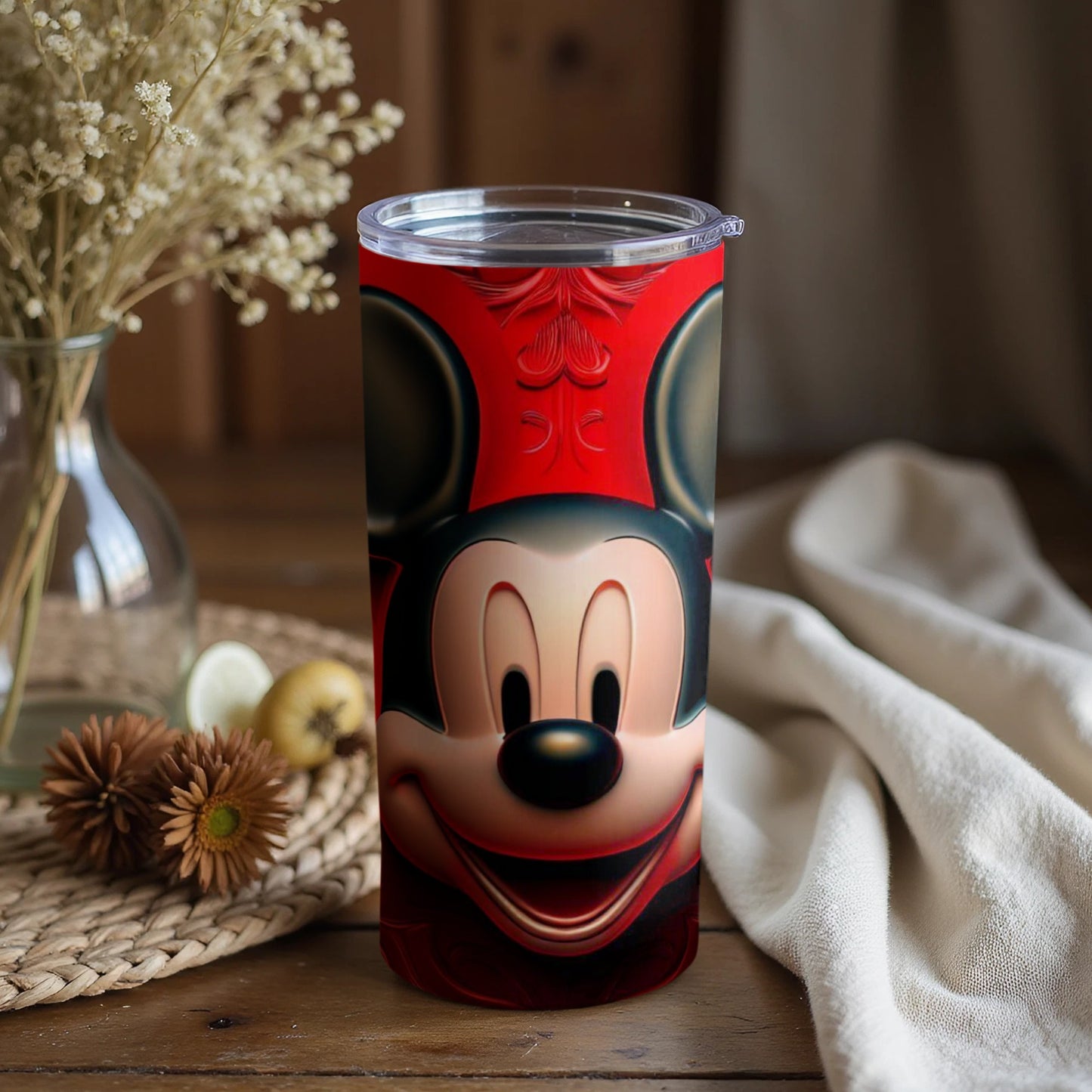 Vibrant Disney Mickey Mouse Insulated Tumbler Cup