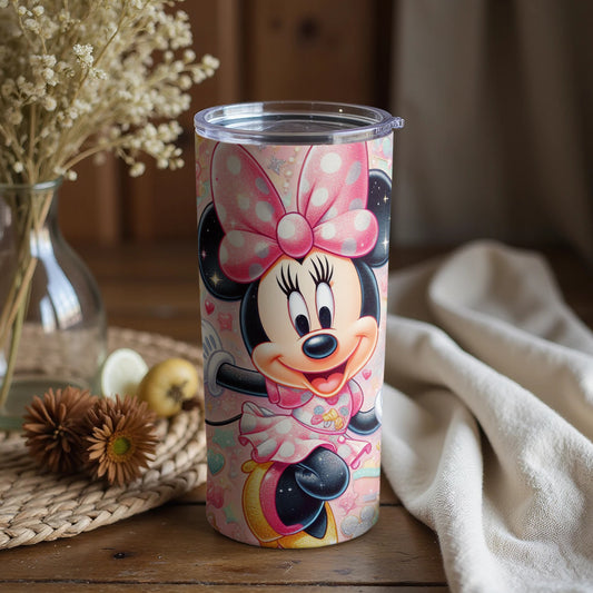Cute Minnie Mouse Insulated Tumbler Cup for All Ages