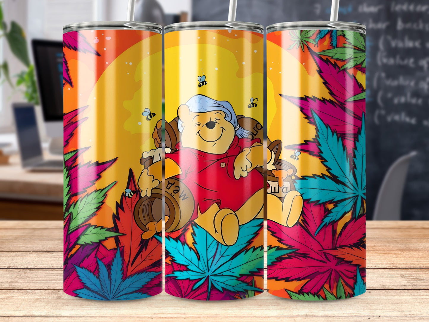 Colorful Cartoon Character Design Insulated Tumbler