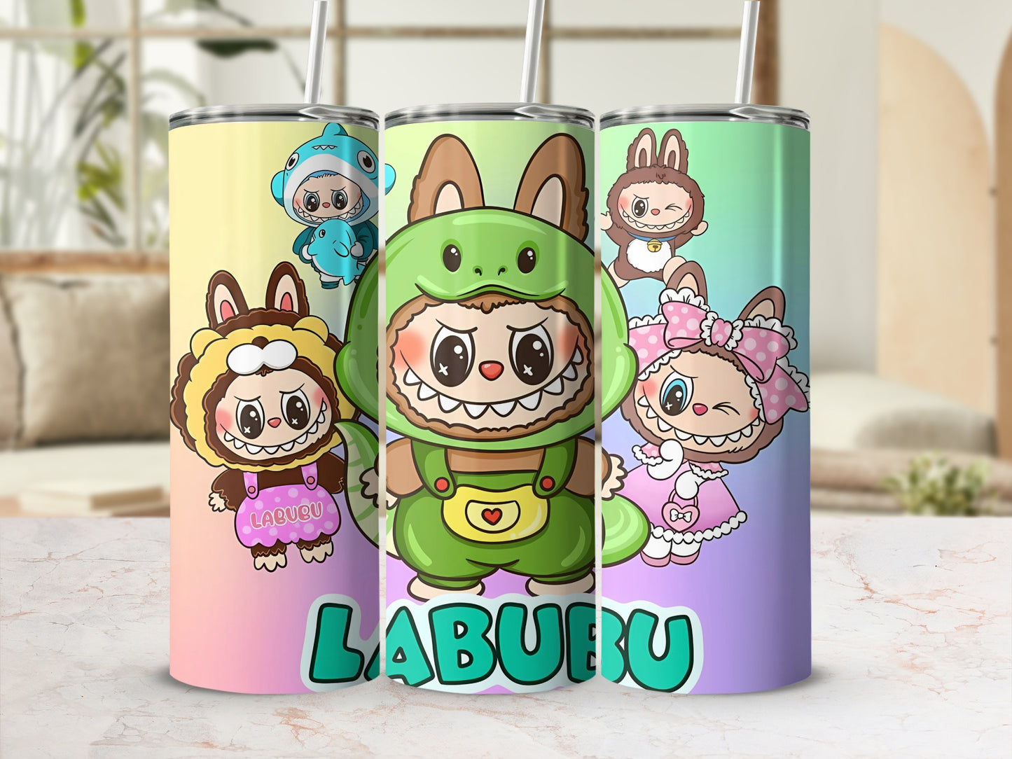 Cute Cartoon Character Tumblers for Kids Fun