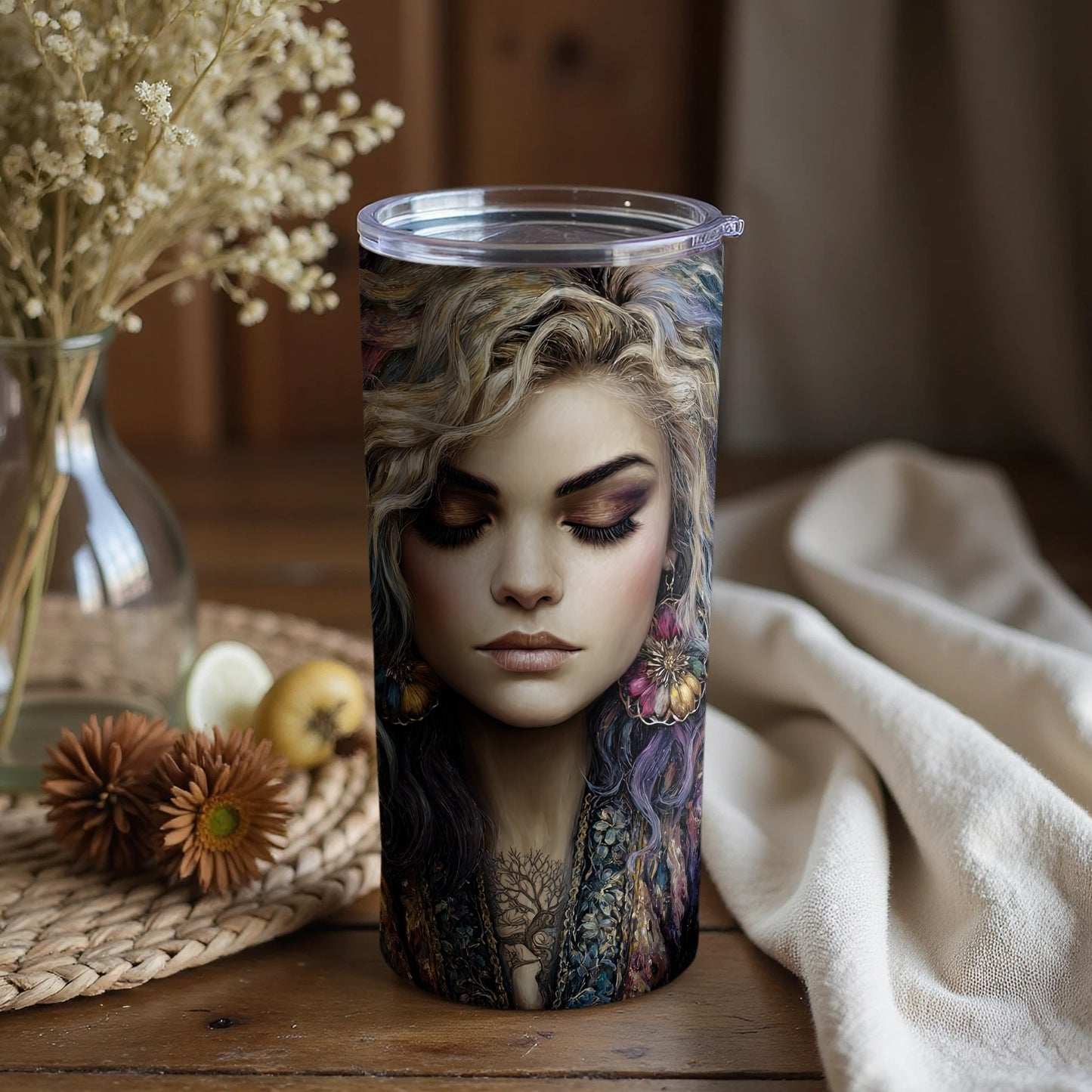Coastal Charm Insulated Travel Tumbler