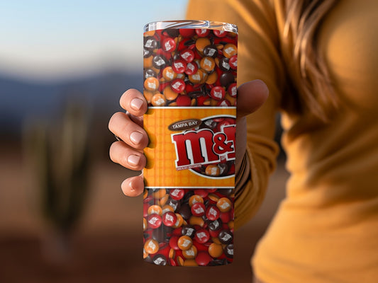 Tampa Bay M&Ms Winning Size Design Premium Tumblers