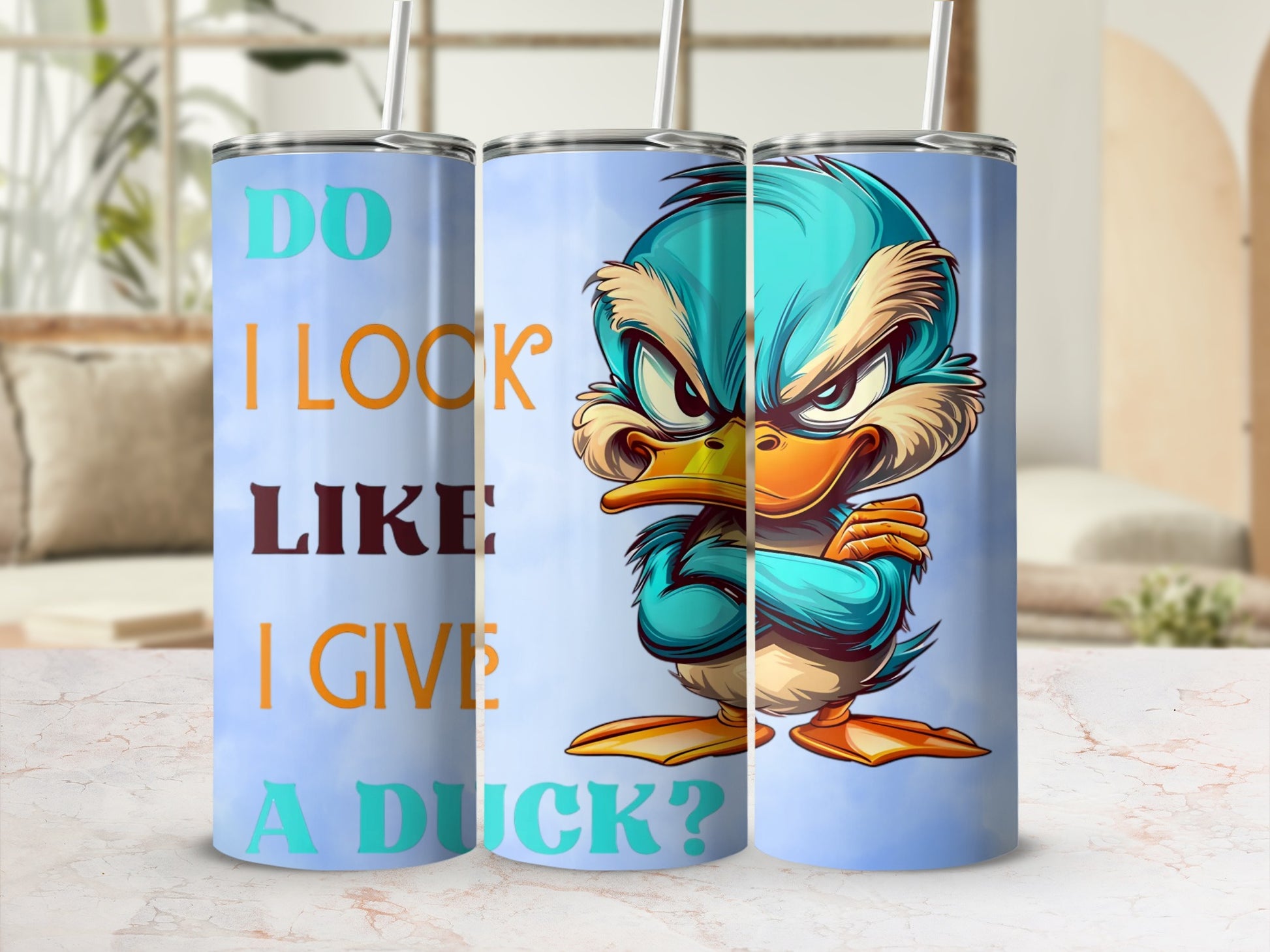 Do I Look Like I Give A Duck Tumbler
