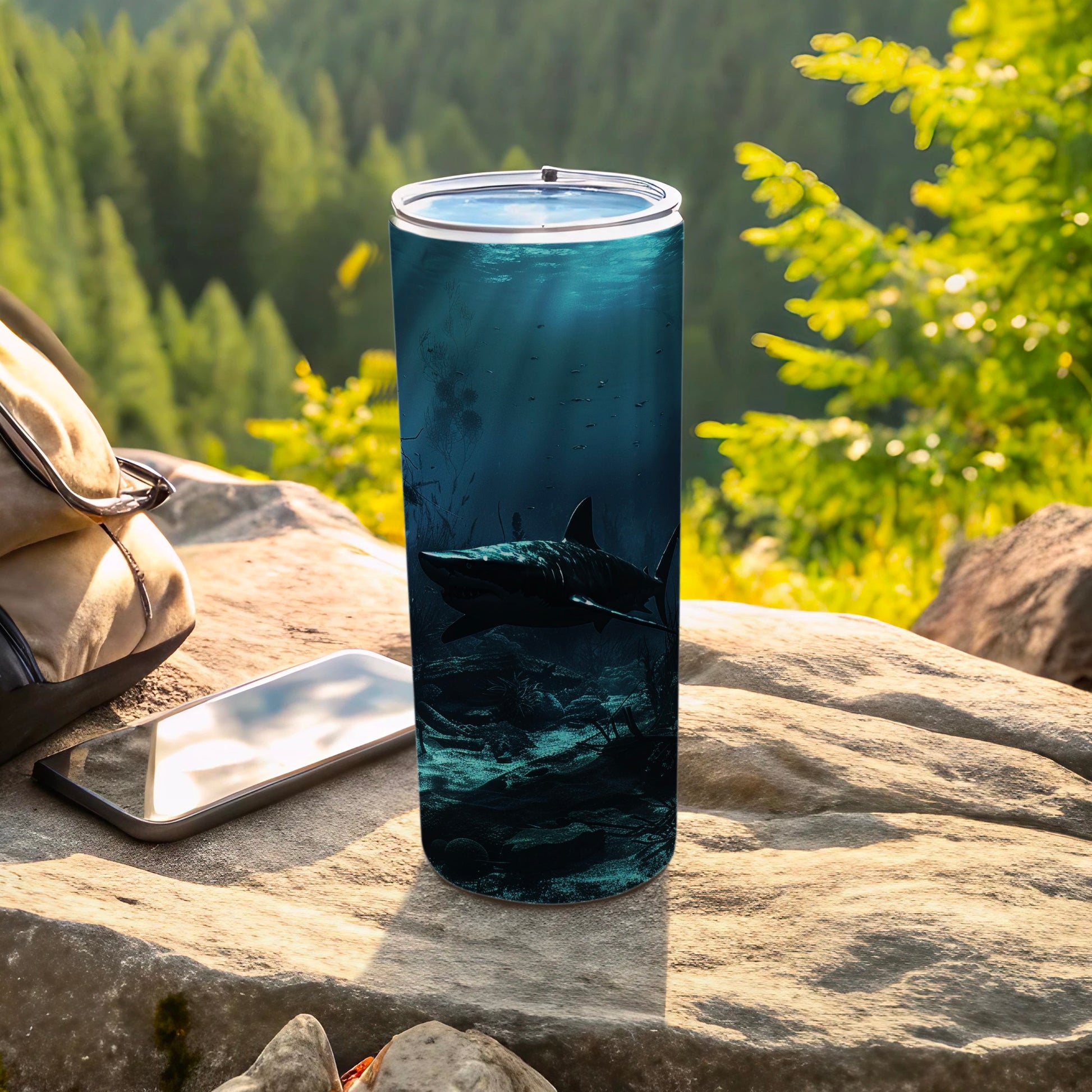 Deep Sea Shark Predator Design Tumbler product type
Tumbler
Shark
OceanDesign
DeepSea
Underwater
MarineLife
Predator
FishArt
Wildlife
AdventureGear
Drinkware
BeverageHolder
InsulatedTumbler
TravelMug
UniqueDesign
OceanTheme
SeaCreature
SharkAttack
GreatWhite
CustomTumbler