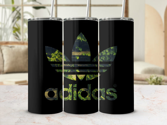 Vintage Adidas Graphic Insulated Tumbler Flask Cup