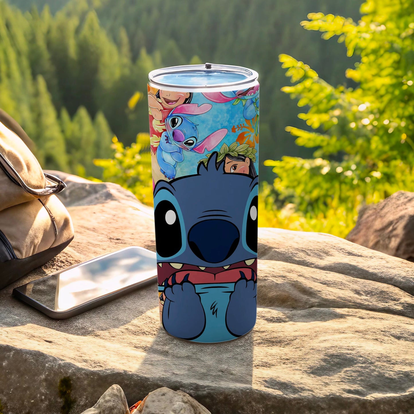 Adorable Cartoon Character Themed Tumbler Cup