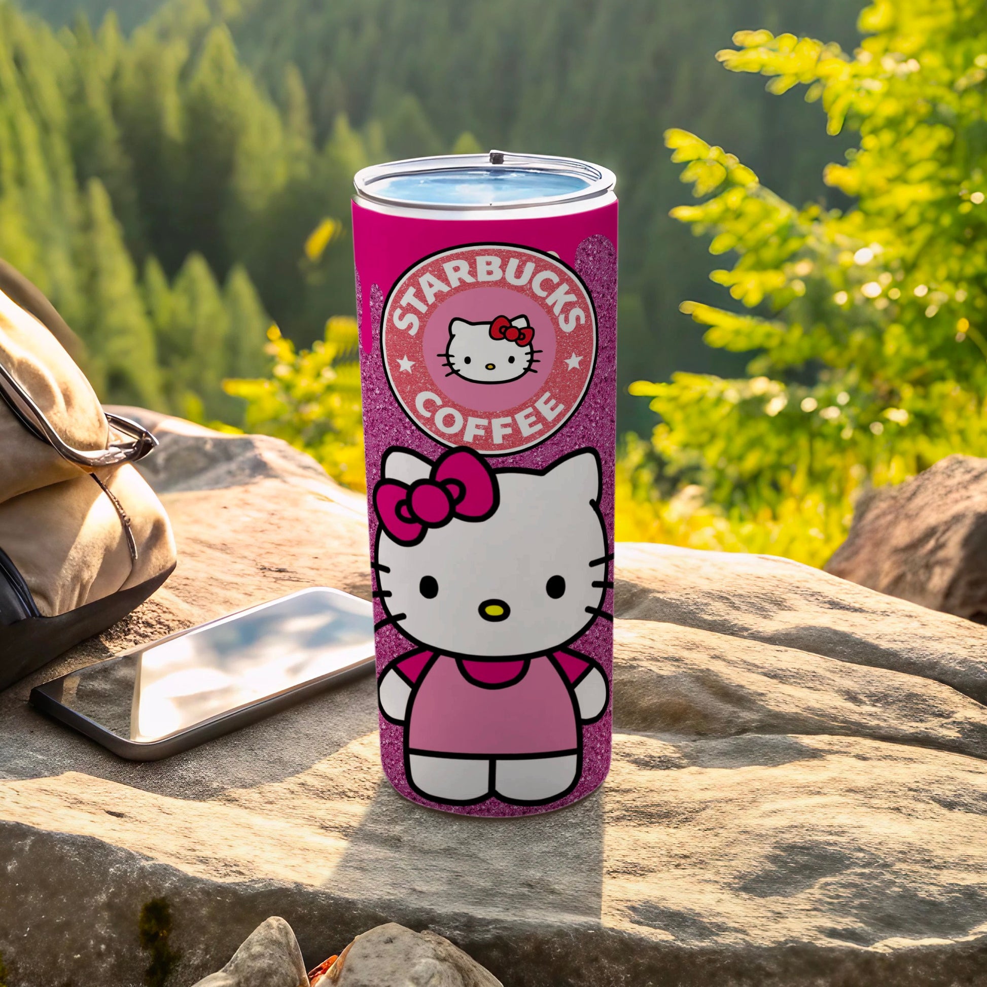 Hello Kitty Starbucks Coffee Insulated Tumbler