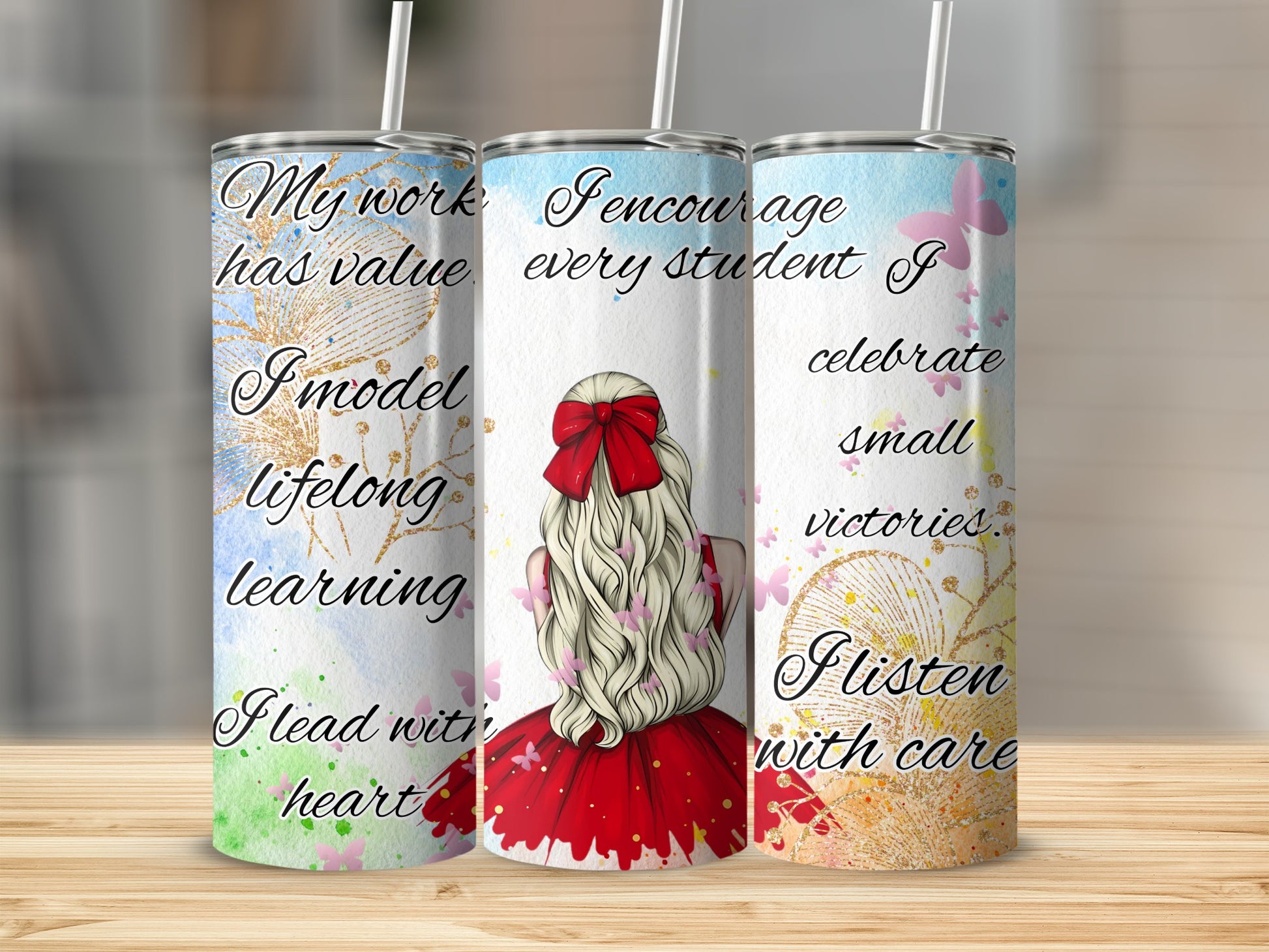 Inspirational Quotes Teacher Appreciation Tumbler