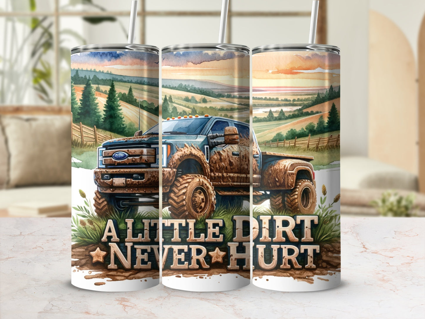 Muddy Truck A Little Dirt Never Hurt product type