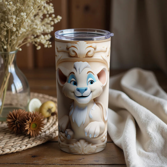 Adorable Cartoon Character Insulated Tumbler