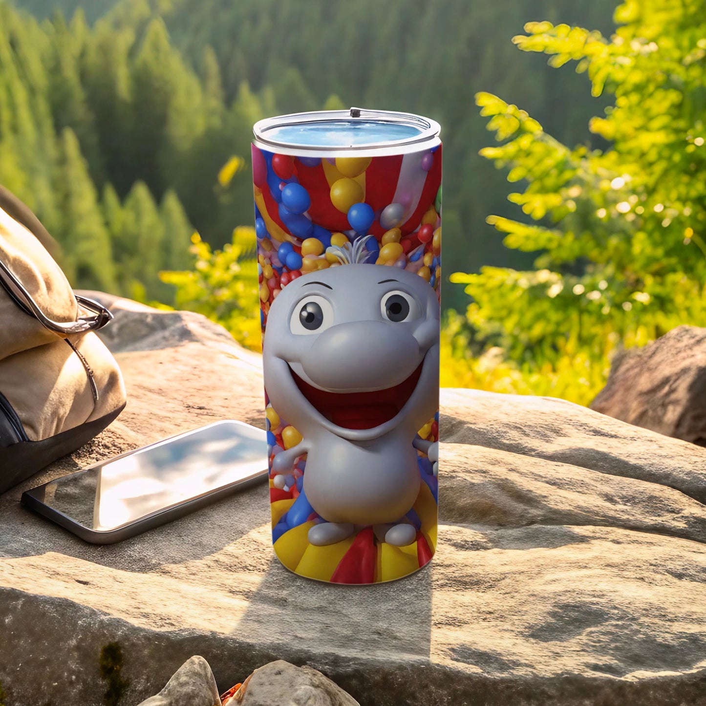 Colorful Cartoon Character Design Insulated Tumbler