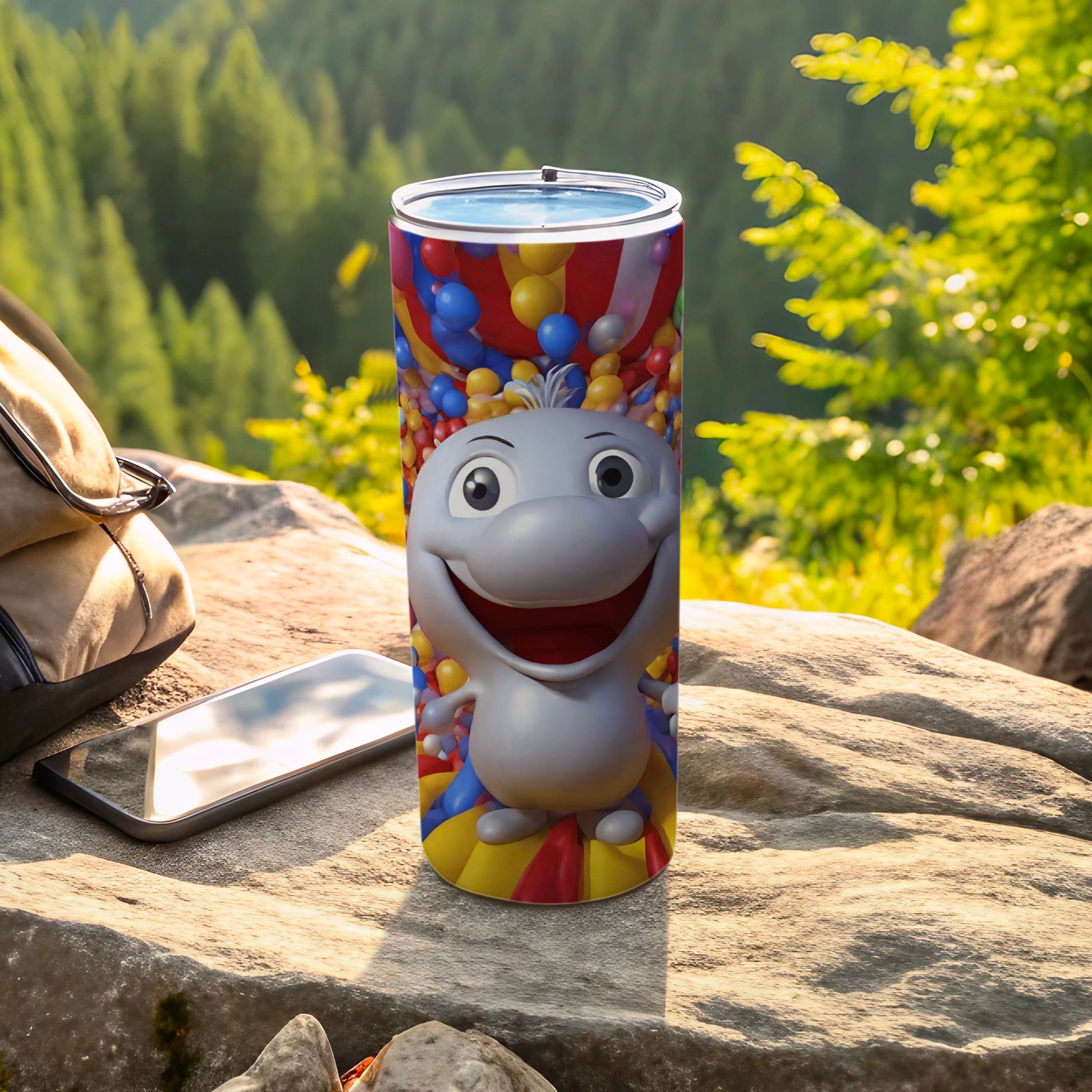 Colorful Cartoon Character Design Insulated Tumbler