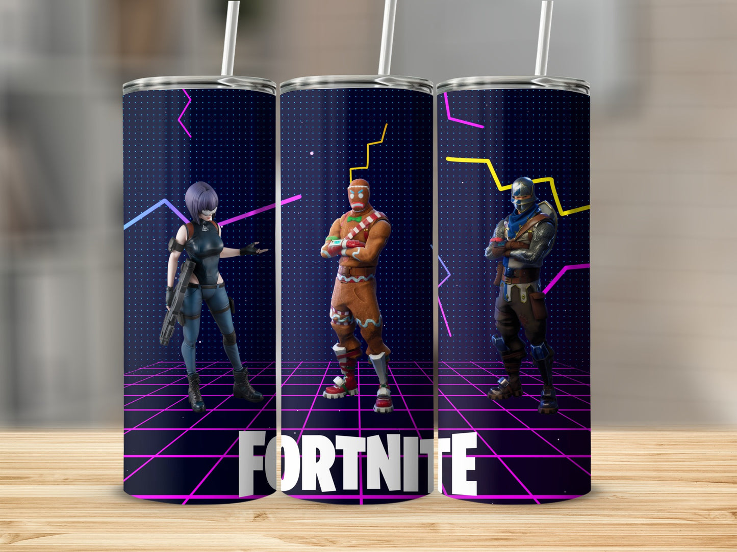 Fortnite Characters Design Custom Tumbler Cup Product