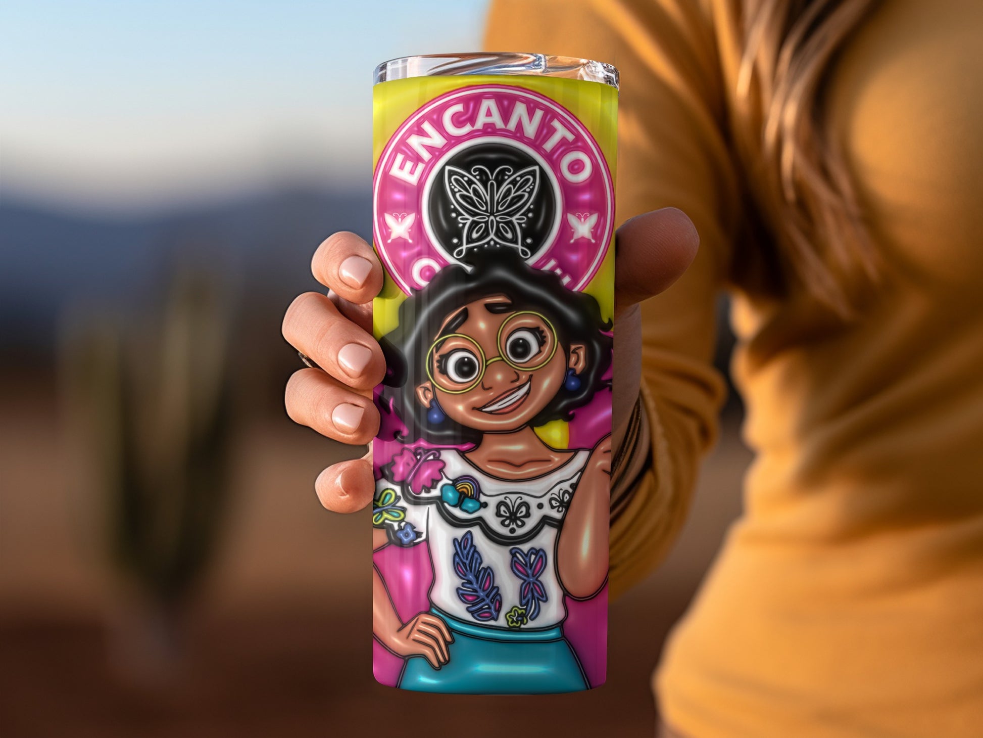 Mirabel Holding Encanto Themed Travel Tumbler Cup