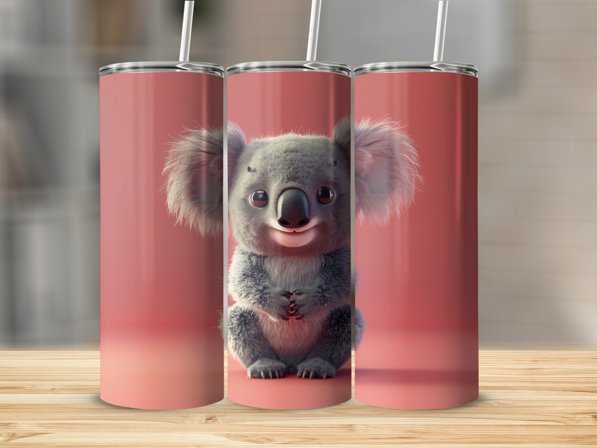 Adorable Koala Character Pink Backdrop Beverage Tumbler product type
Koala, Cute Koala, Adorable Animal, Pink Tumbler, Koala Design, Drinkware, Beverage Holder, Insulated Cup, Animal Theme, Cartoon Koala, Wildlife Print, Koala Lover, Gift Idea, Kids Drinkware, Travel Tumbler, Unique Design, Australian Animal, Pink Background, Character Cup, Cute Beverage