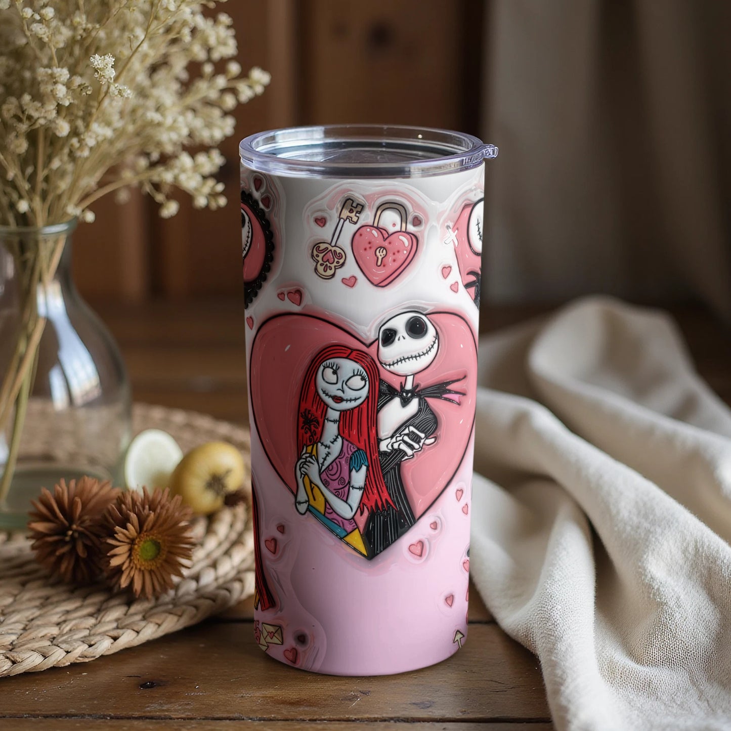 Nightmare Inspired Design Tumbler for Fans