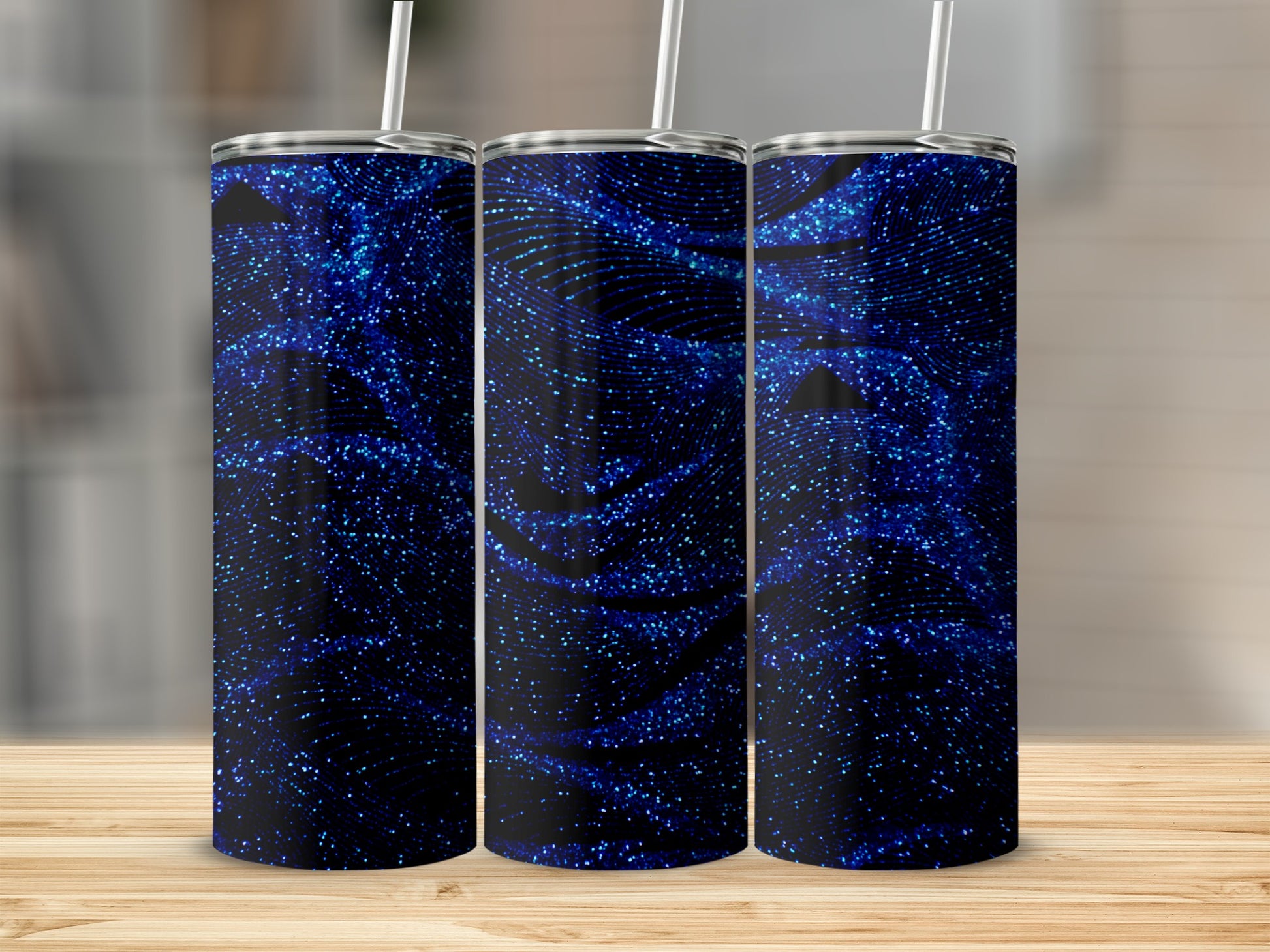 Mesmerizing Starry Night Design Tumbler Product