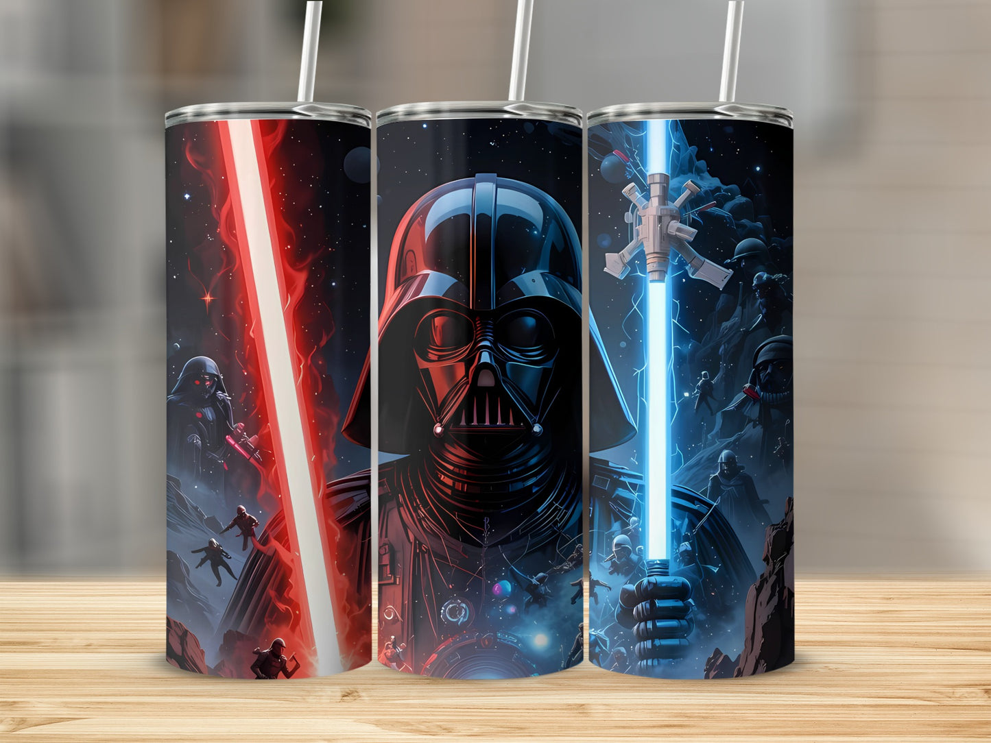 Darth Vader Lightsaber Red Blue Galactic Battle product type