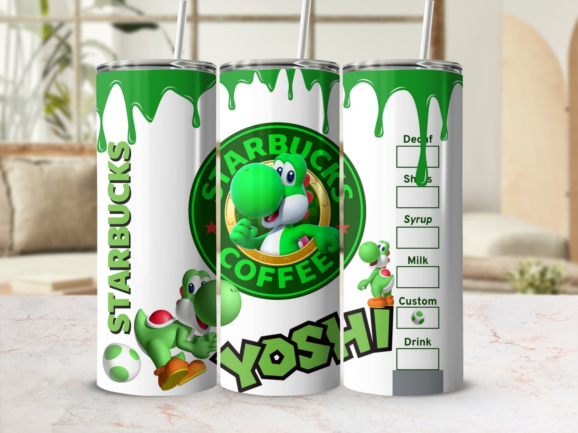 Starbucks Yoshi Coffee Tumbler Drinkware Accessory