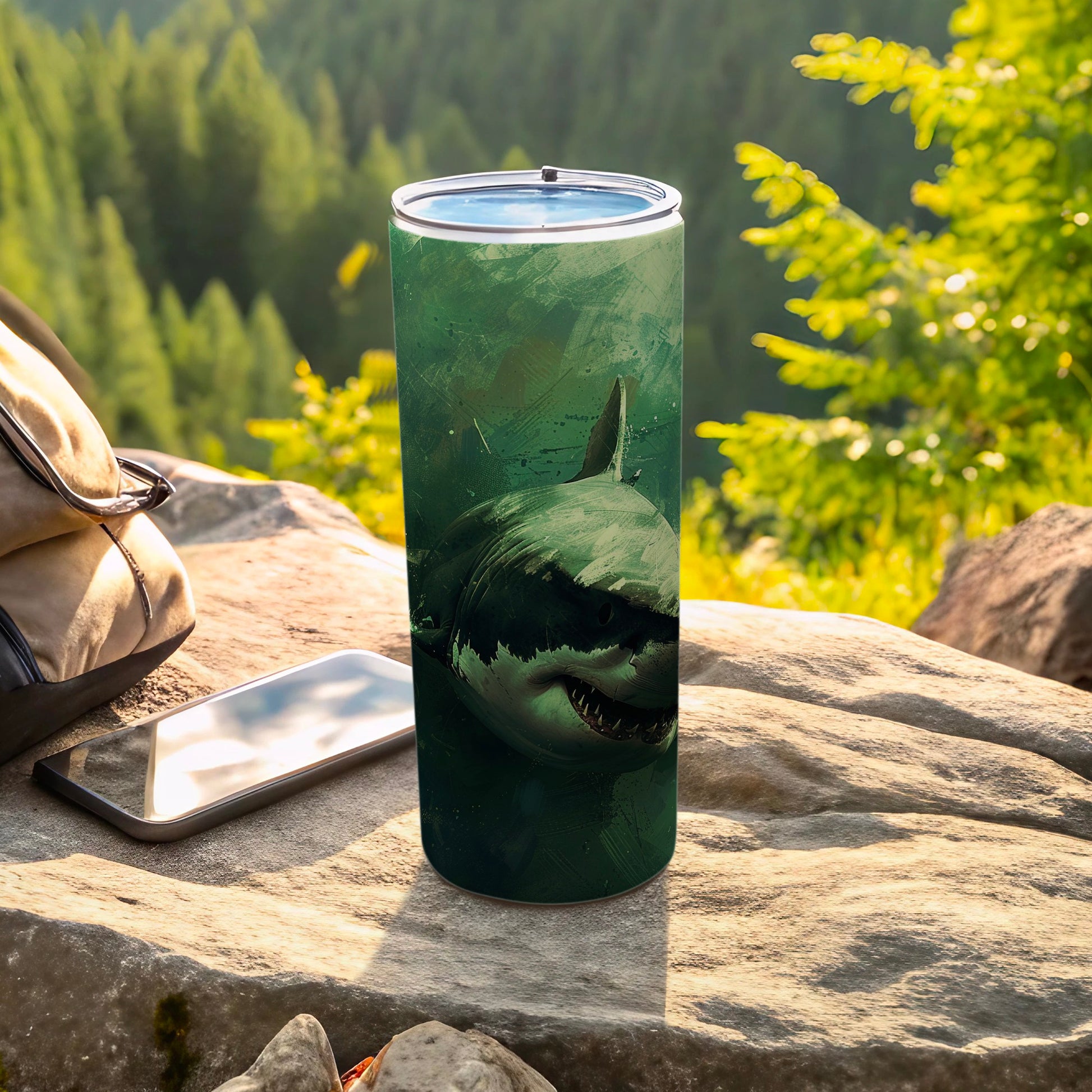 Great White Shark Fierce Water Design Tumbler product type
Shark
Great White
Ocean
Marine life
Hunter
Predator
Wildlife
Animal art
Aquatic
Deep sea
Adventure
Outdoor
Nature
Travel mug
Insulated cup
Drinkware
Gift idea
Unique design
Fierce
Sea creature