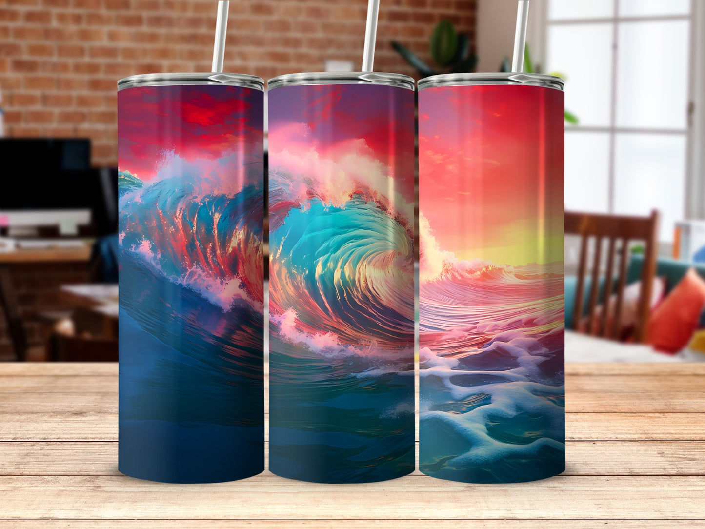 Dynamic Ocean Wave Sunset Art Design Tumbler product type
Ocean wave
Sunset design
Vibrant colors
Abstract art
Water pattern
Tumbler art
Drinkware
Coastal theme
Beach life
Artistic print
Graphic tumbler
Waves
Red sky
Blue water
Orange hues
Dynamic design
Ocean beauty
Artful tumbler
Travel mug
Drink holder