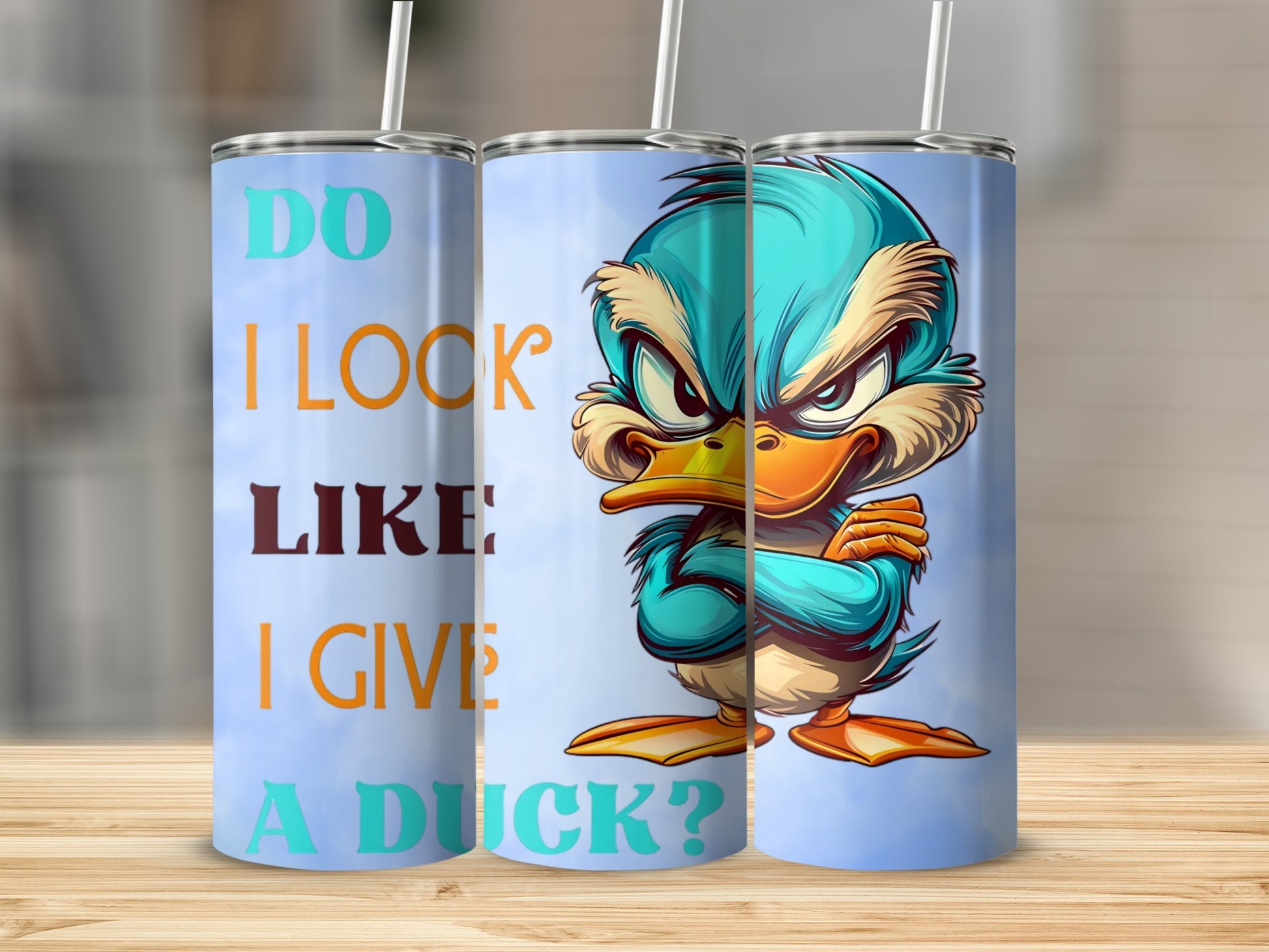 Do I Look Like I Give A Duck Insulated Tumbler