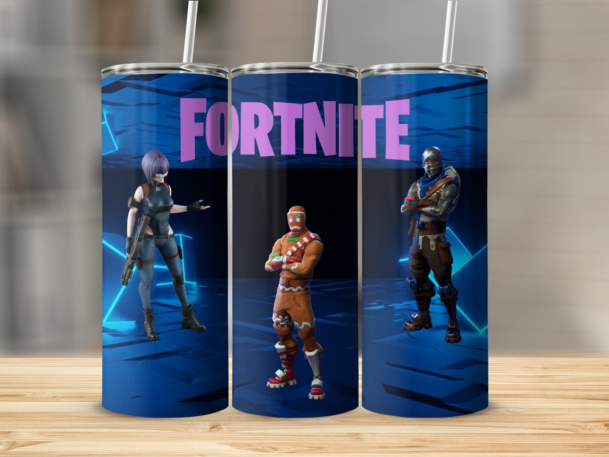 Fortnite Characters Stainless Steel Tumbler Flask