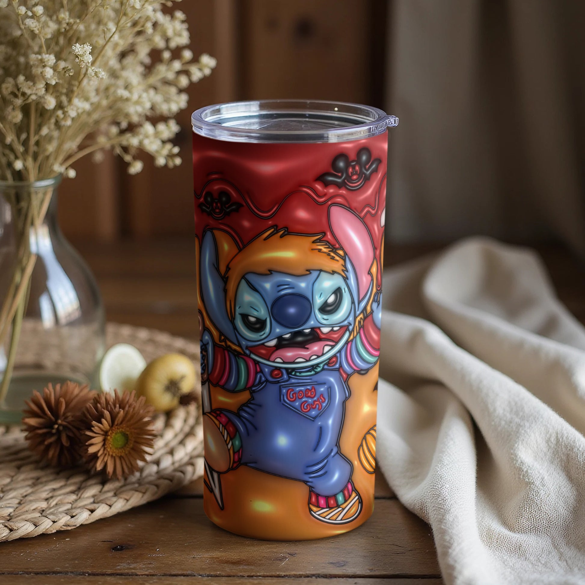 Colorful Cartoon Character Design Drinkware