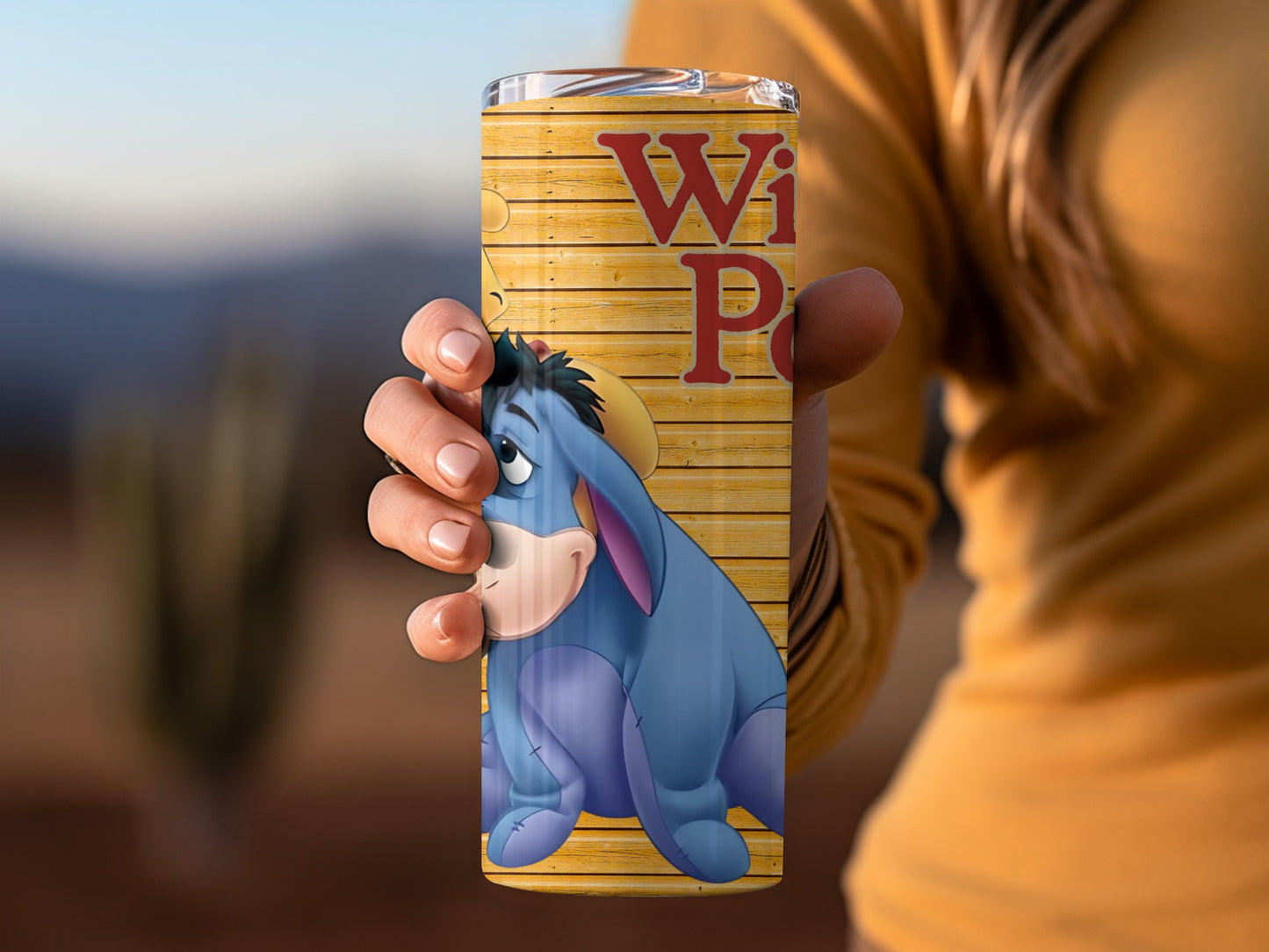 Winnie The Pooh Together With Eeyore Image Tumblers