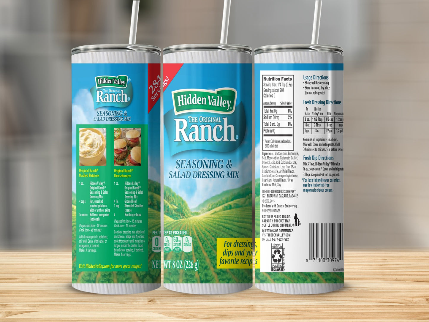 Hidden Valley Ranch Seasoning Mix 8 Oz product type