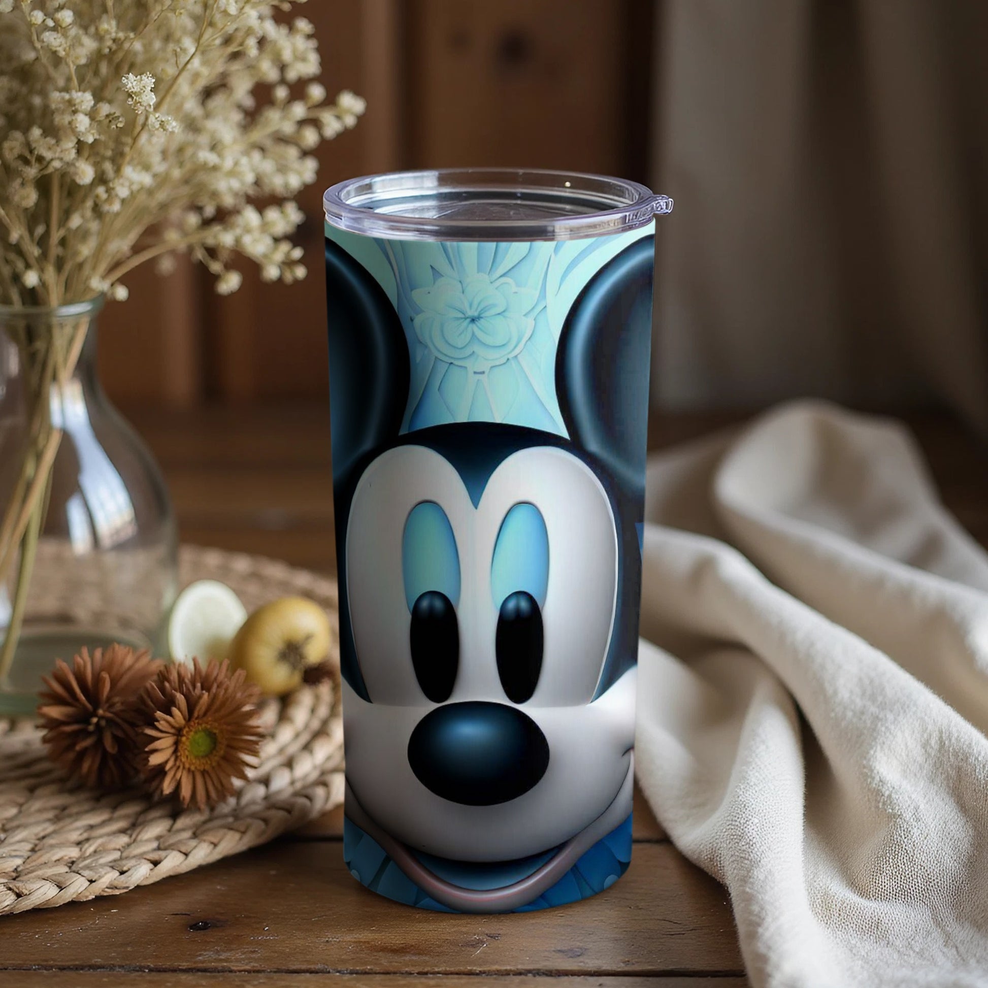 Mickey Mouse Tumbler with Cute Cartoon Character Design